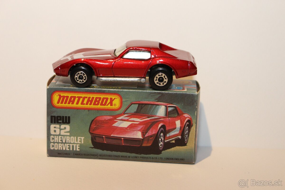 Matchbox SF Chevrolet corvette - 3