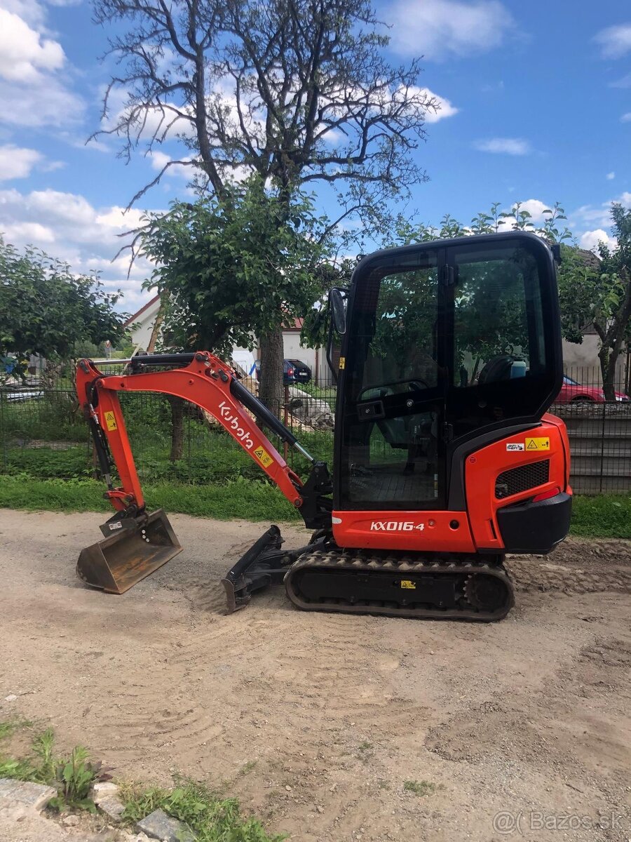 Minibagr KUBOTA KX 016 - 3
