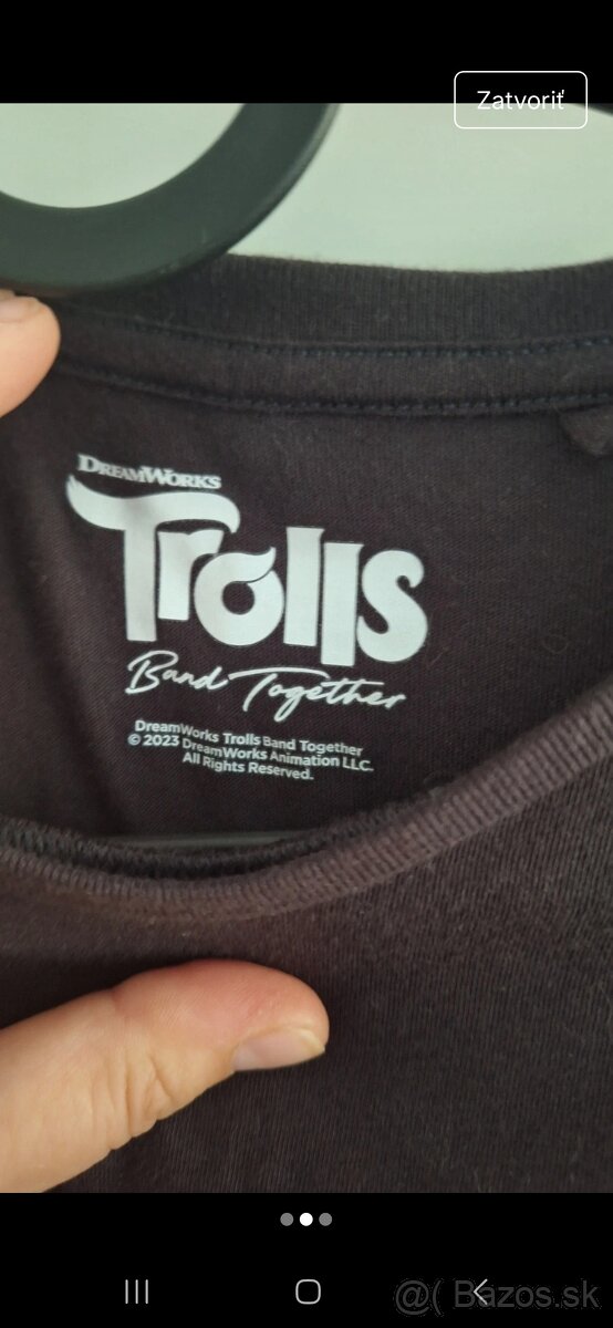Trolls tricko 13-14 rokov - 3