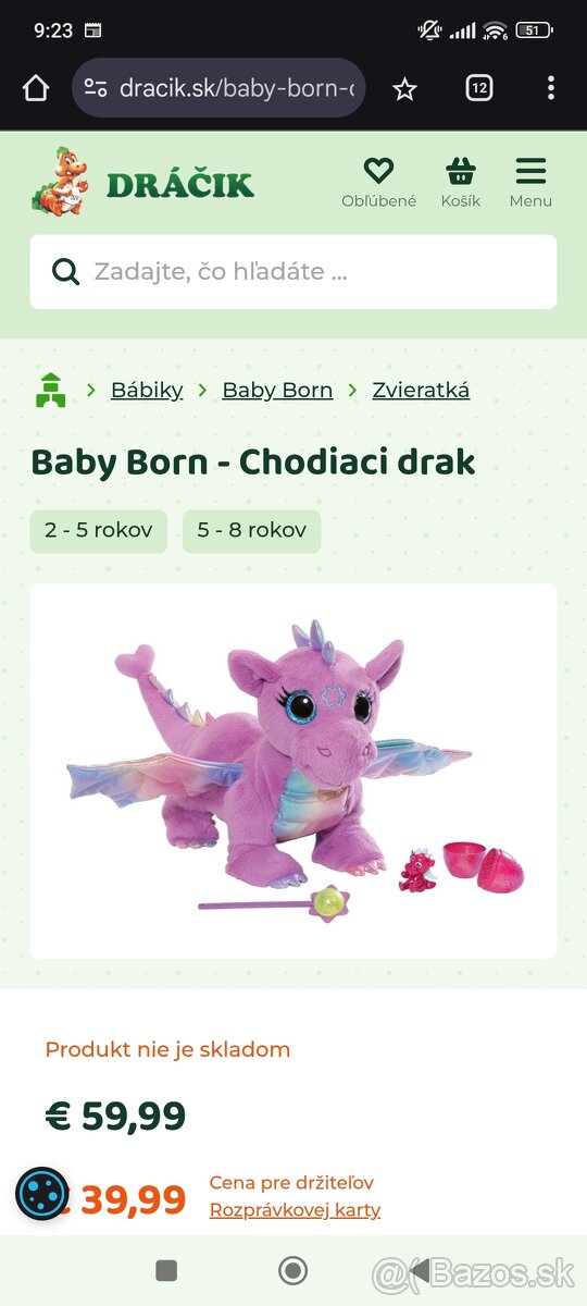 Baby born drak - 3