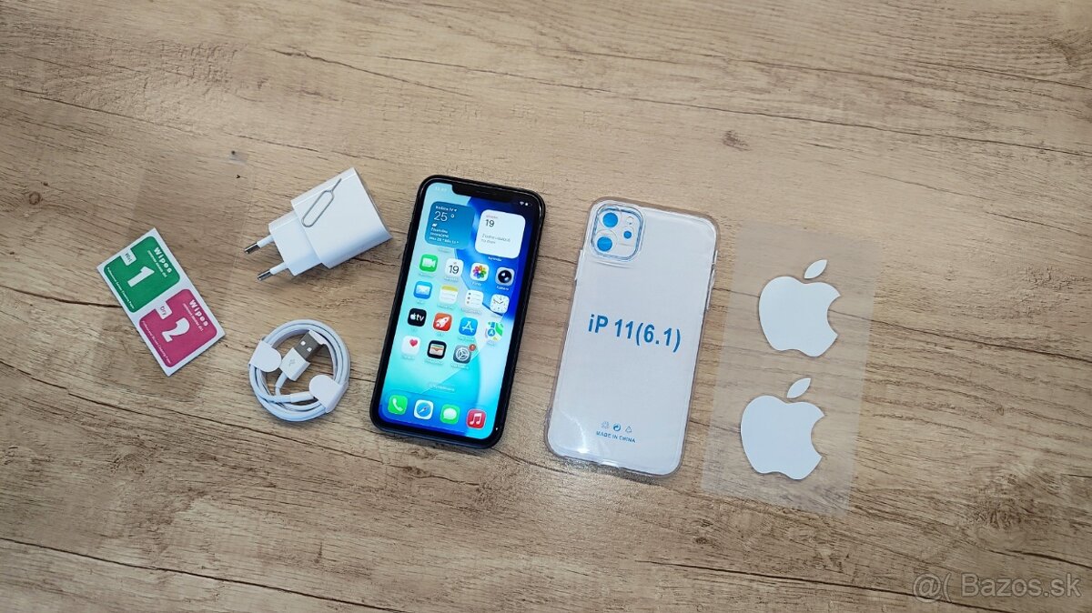iPhone 11 black - záruka + nová nabíjačka - 3