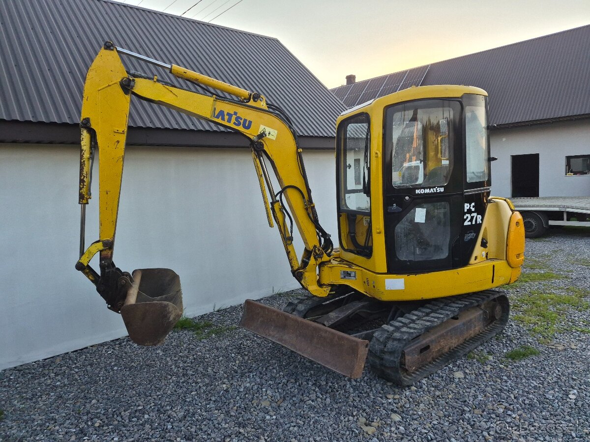 Minibager Komatsu pc 27 - 3