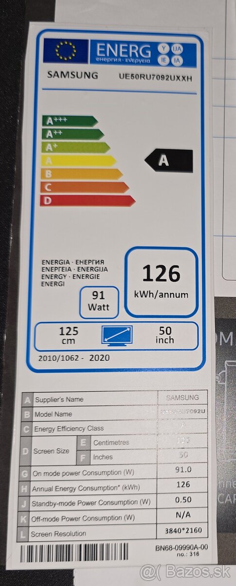 SAMSUNG 50 4K - 3