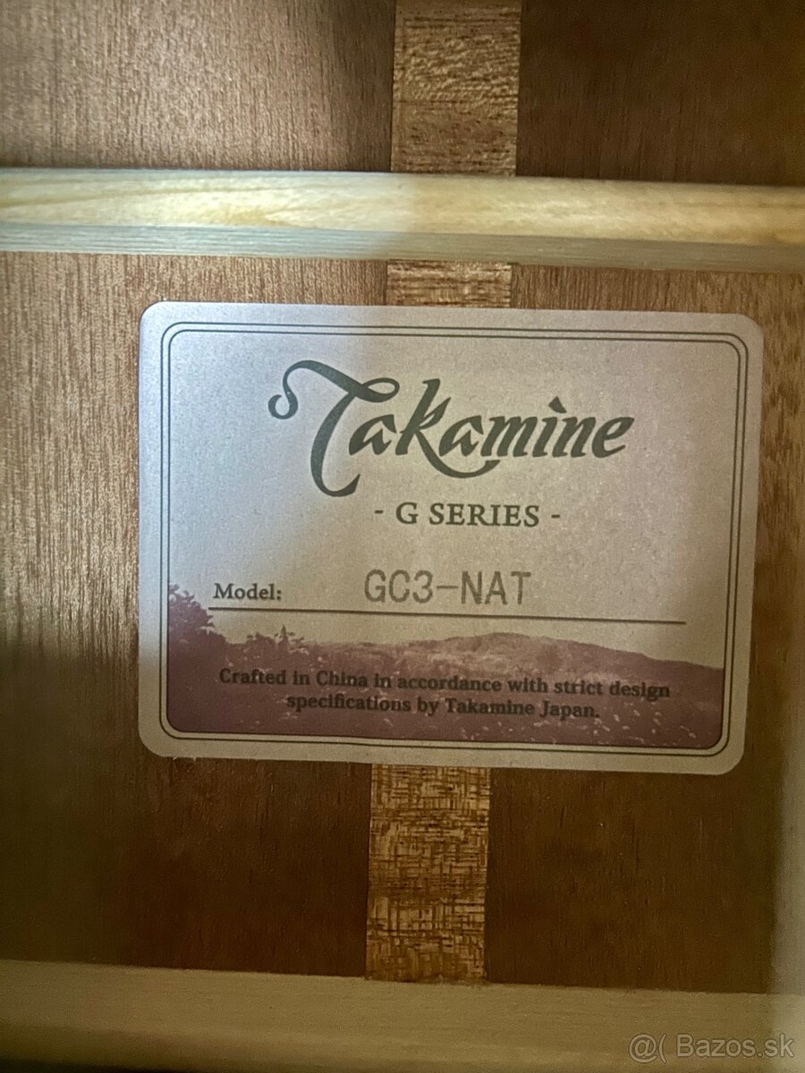 Klasická gitara Takamine 4/4 - 3