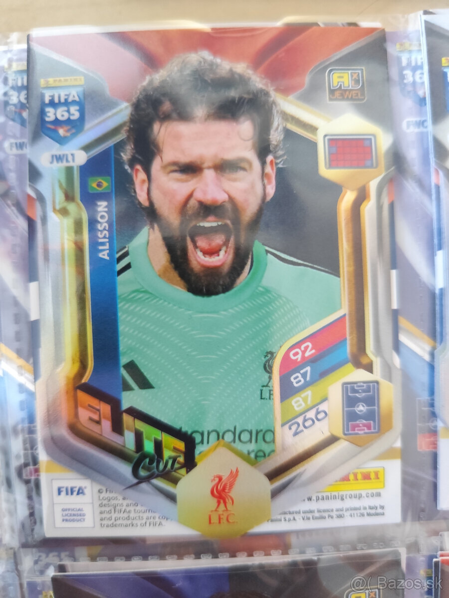 Futbalové kartičky Adrenalyn - Fifa 365 2026 Jewel Elite Cut - 3