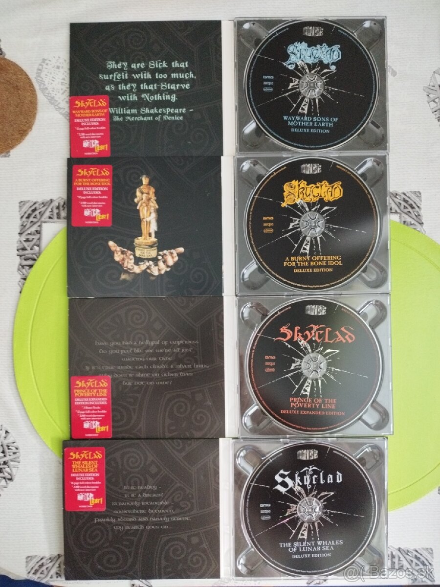 CD 4x SKYCLAD - klasické albumy - 3