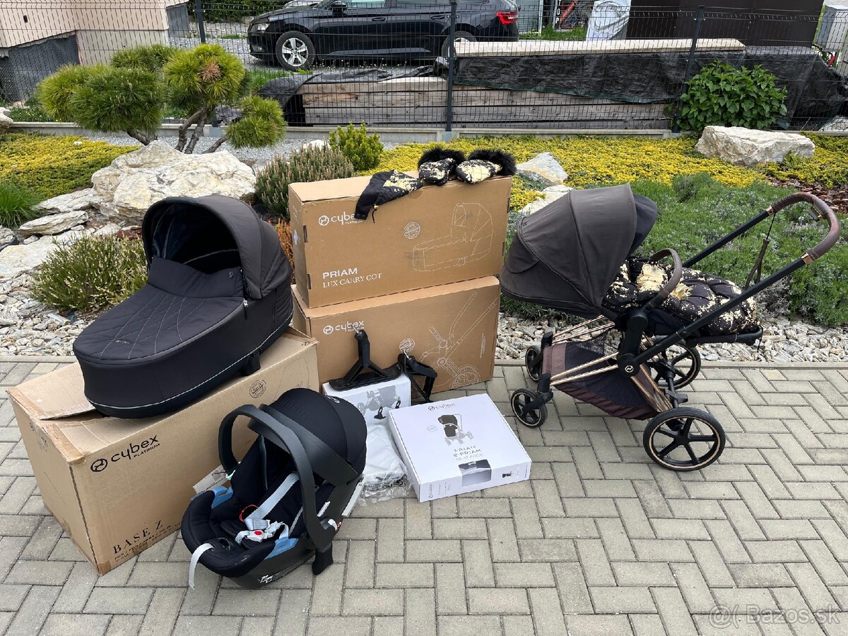 Cybex priam rose Gold trojkombinacia - 3