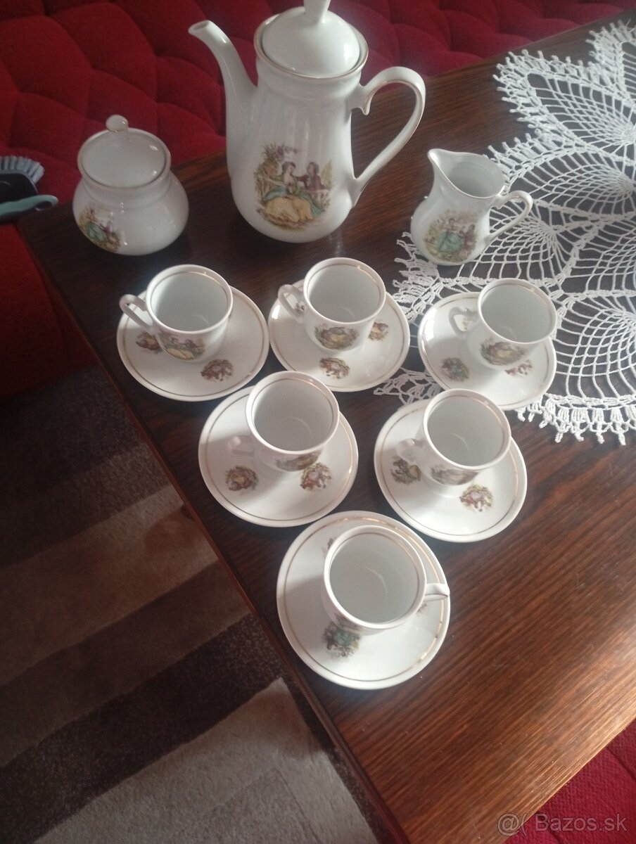 Porcelánová súprava. - 3