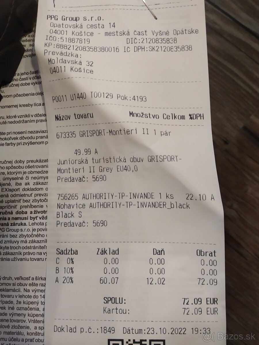 Turistické topánky/čižmy Grisport veľ.40 - 3