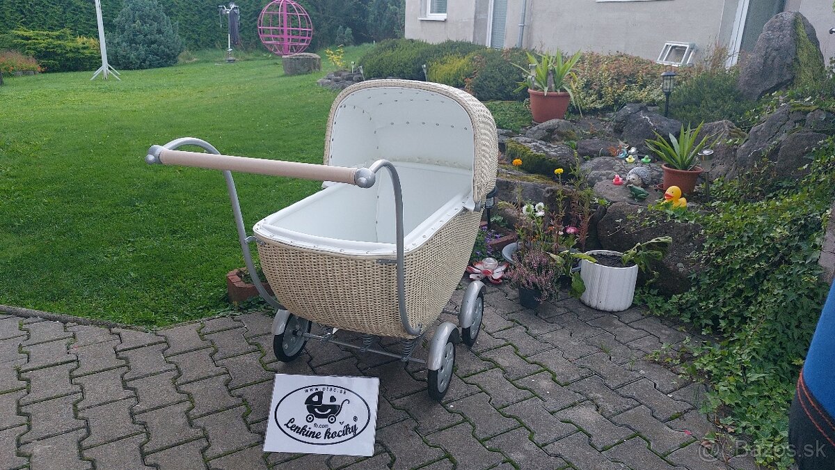 Starozitny kocik pre bábätko - 3