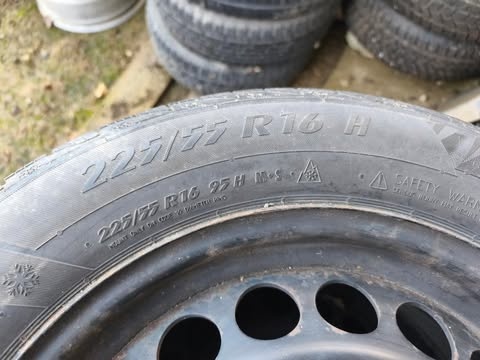Zimná sada kolies 225/55 R16 - 3