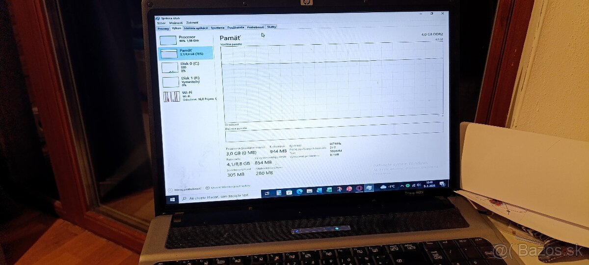 Notebook HP Compaq 6820s - 3