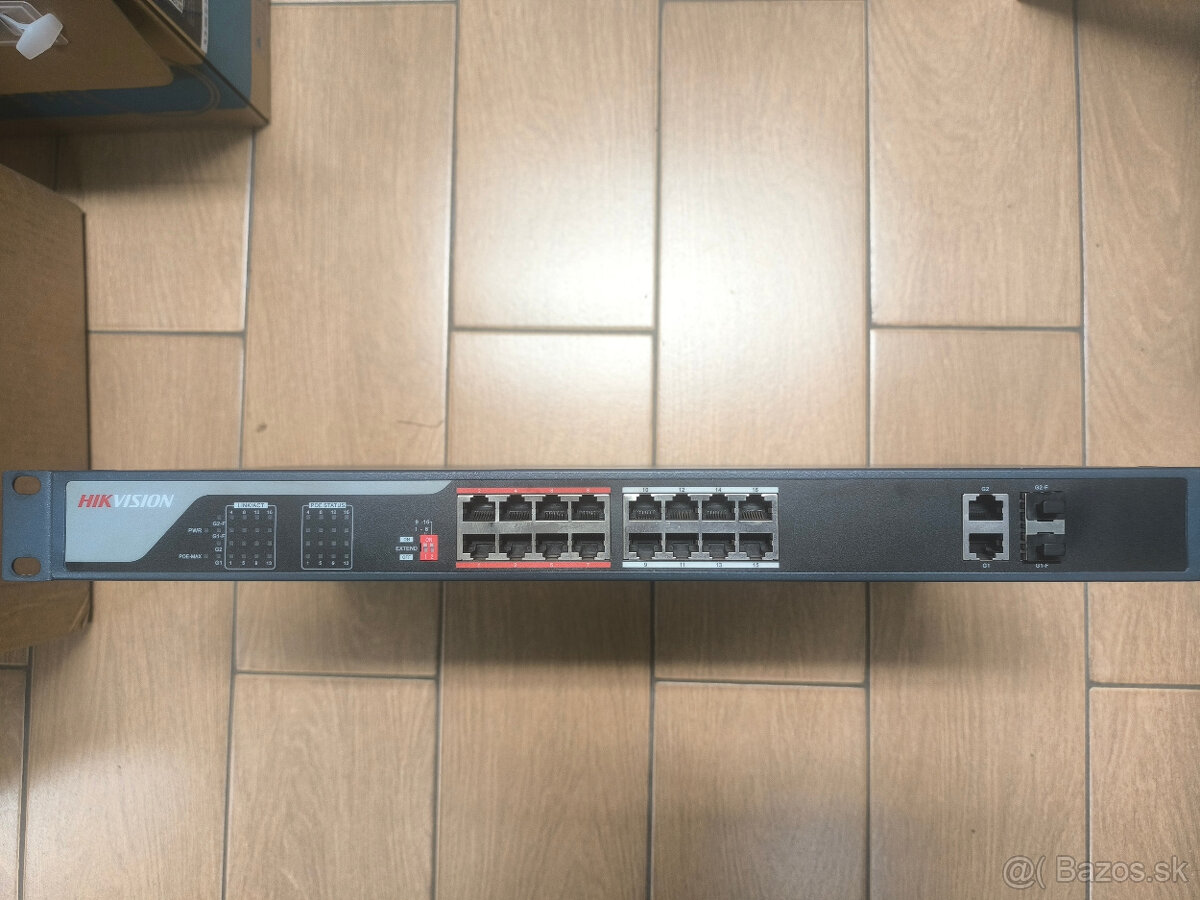 Predam POE switch Hikvision DS-3E0318P-E - 3