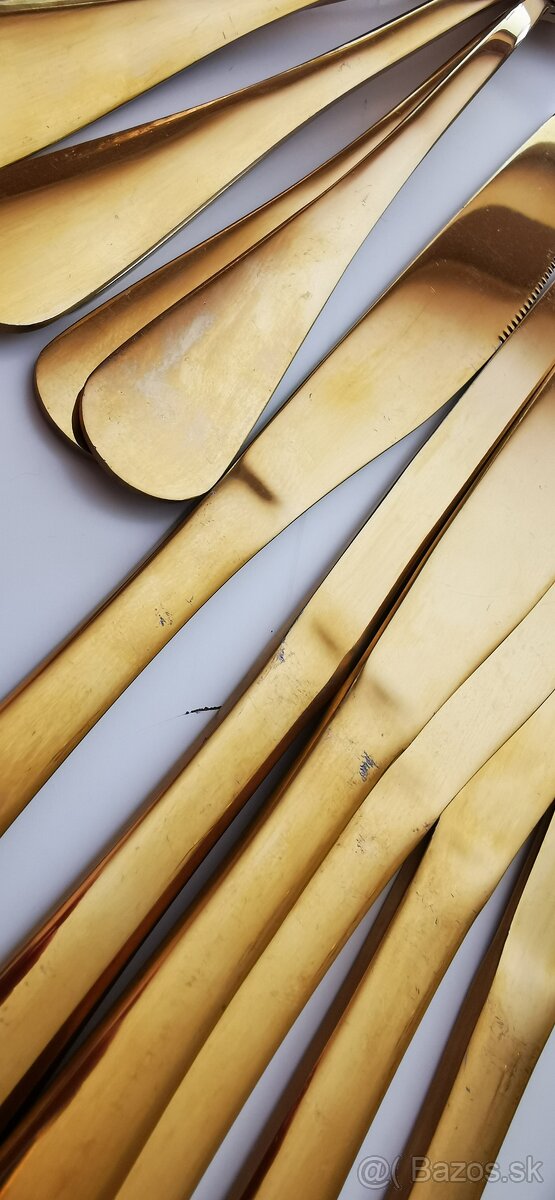 Pozlátené príbory 24ks - 3