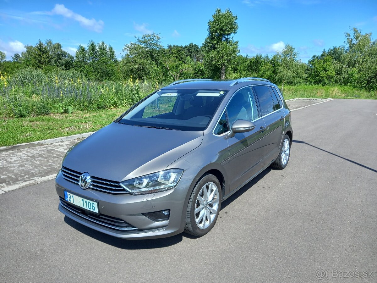 VW-GOLF SPORTSVAN 2,0TDI-150PS-BIXENON-HIGHLINE-NAVI-2015 - 3