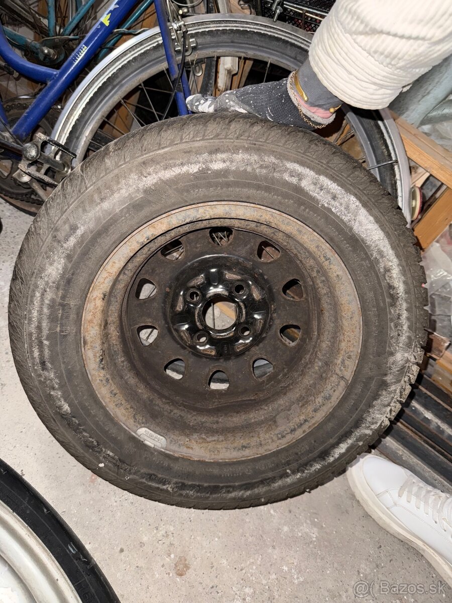 Disky 4x100 + zimné penu 165/70 R13 79T - 3