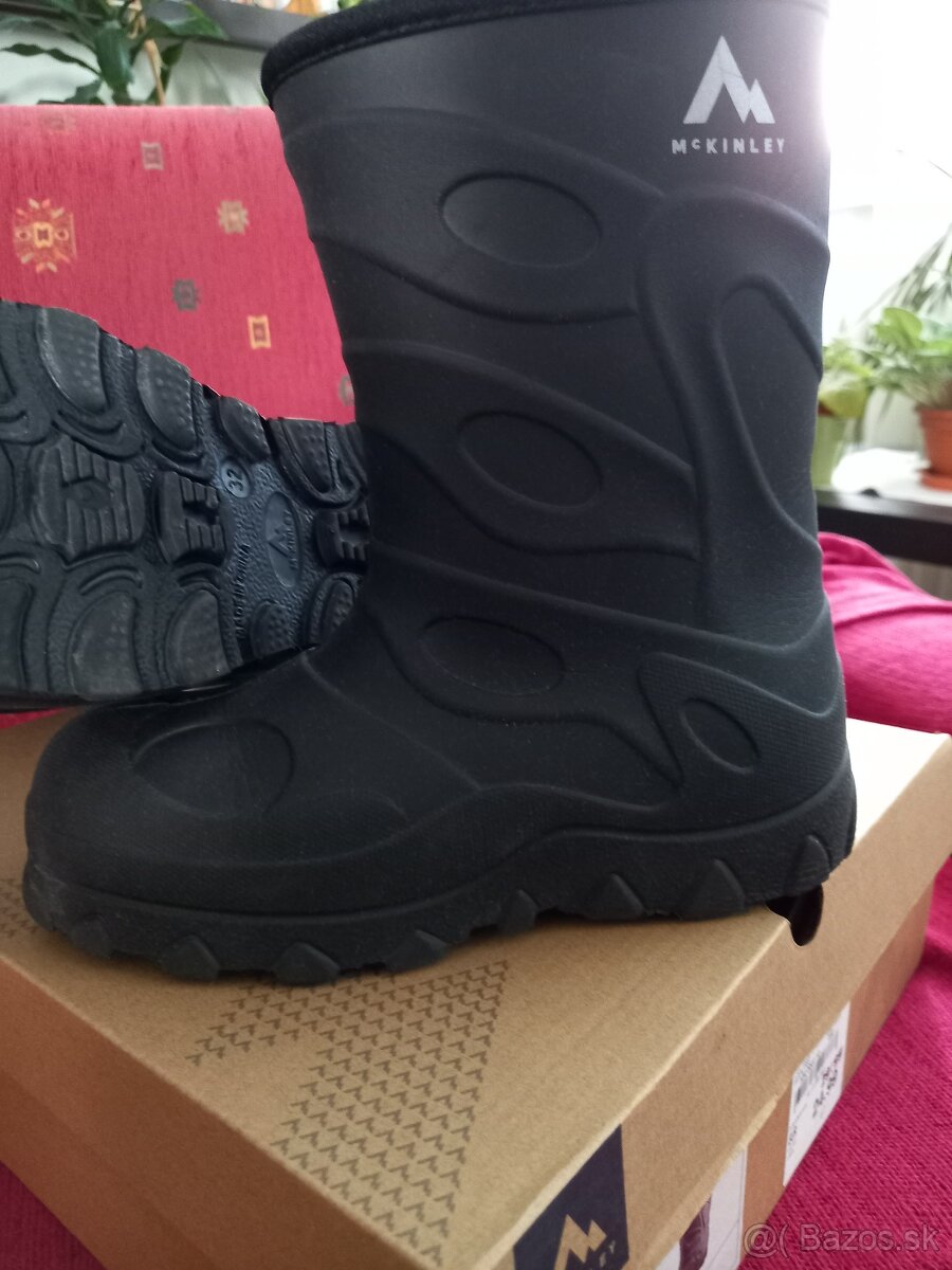 Detská zimná obuv - čižmičky McKINLEY Rock Winter Boots č.32 - 3