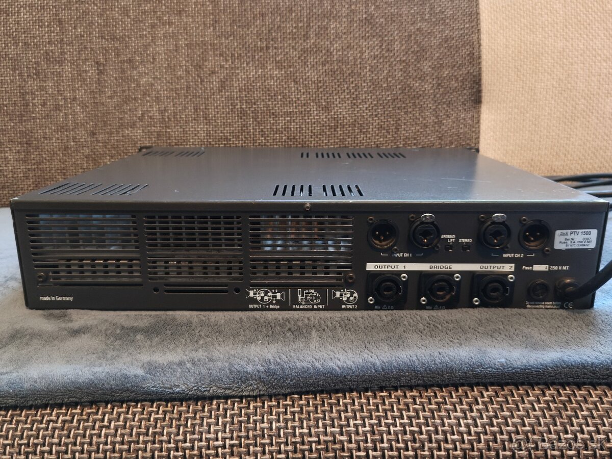 Dynacord D-12,Zeck ptv 1500 - 3