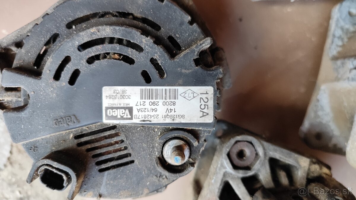 Alternátor Renault 1.9dti,dci 72/75/88 kw - 3