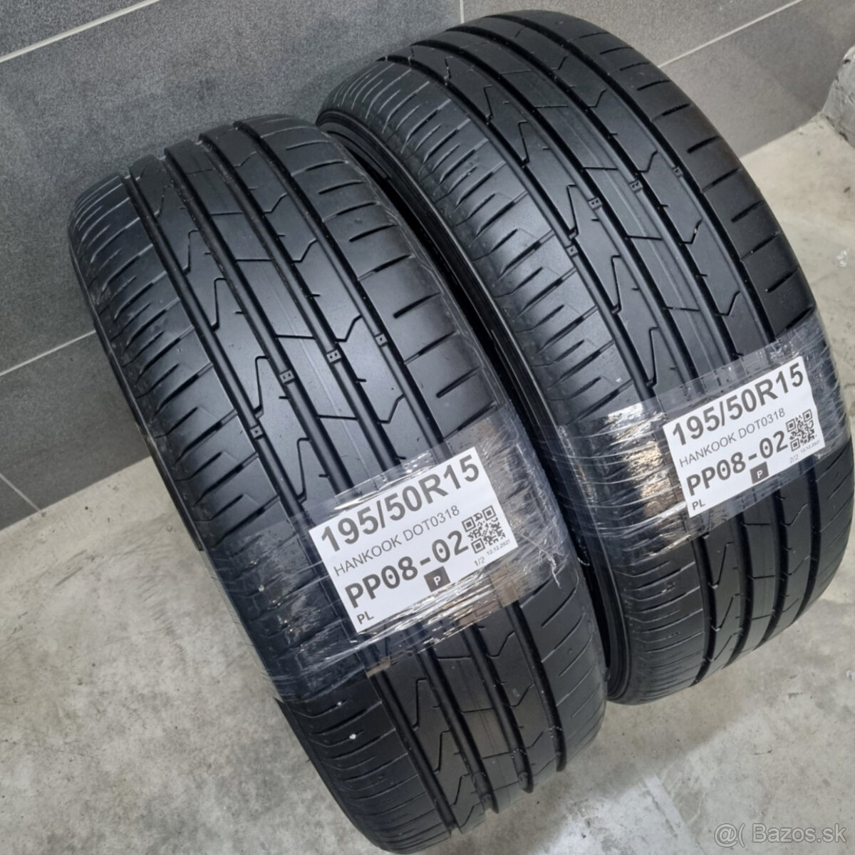 Letné pneumatiky 195/50 R15 HANKOOK - 3