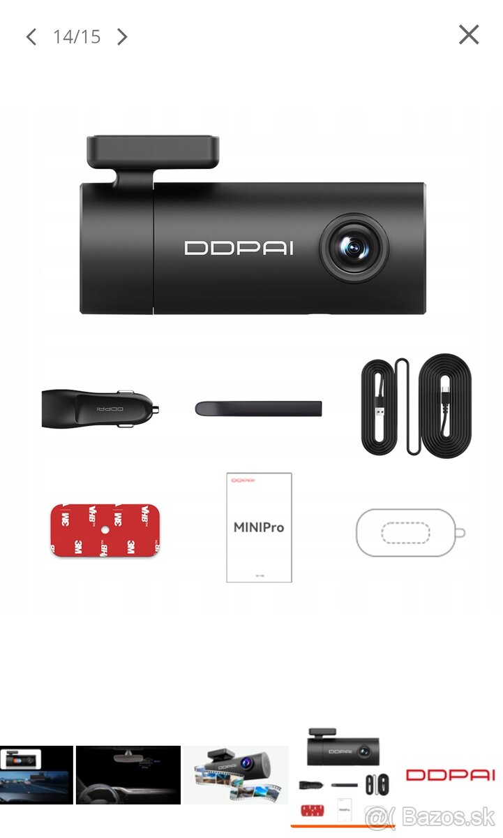 Autokamera DDPAI MINI Pro - 3