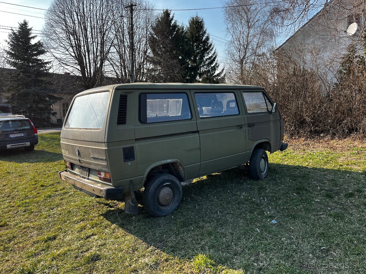 Vw t3 syncro 1,6td bundeswehr - 3
