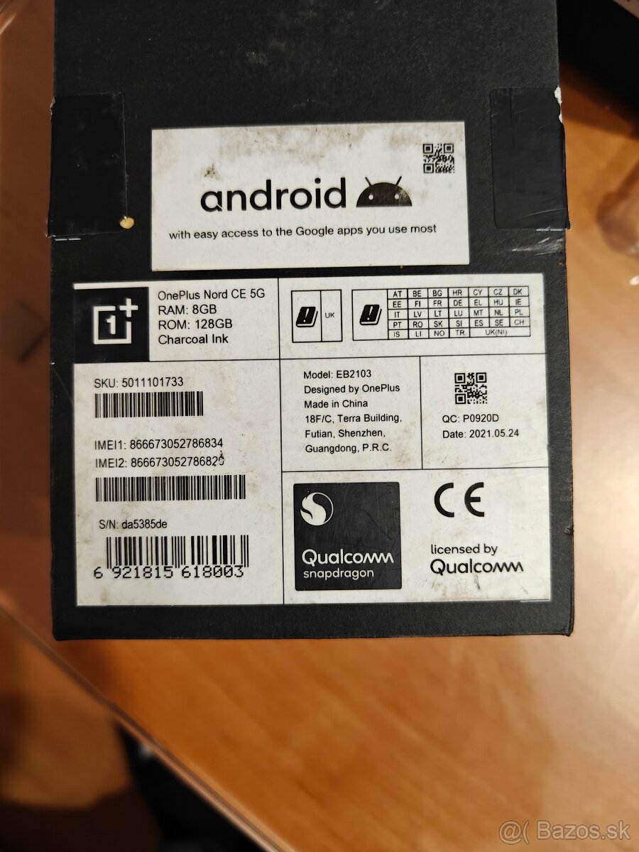 Oneplus nord CE 5g - 3