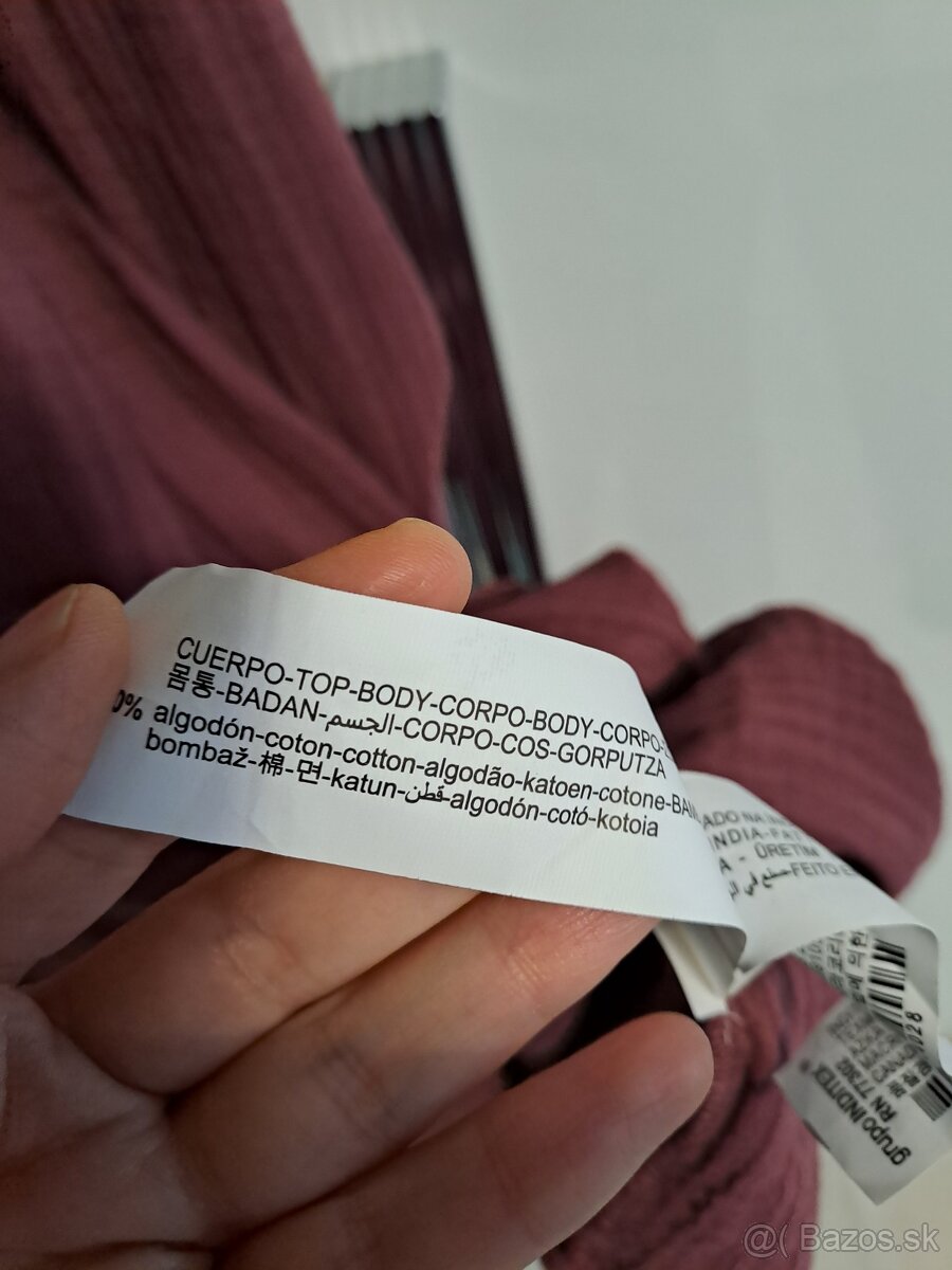 Zara mušelínové šaty oversize - 3