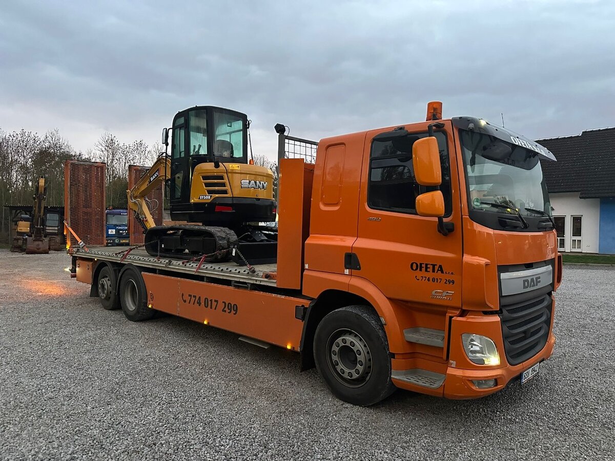 Přeprava strojů, vozidel, plošin, zemědělské techniky - 3