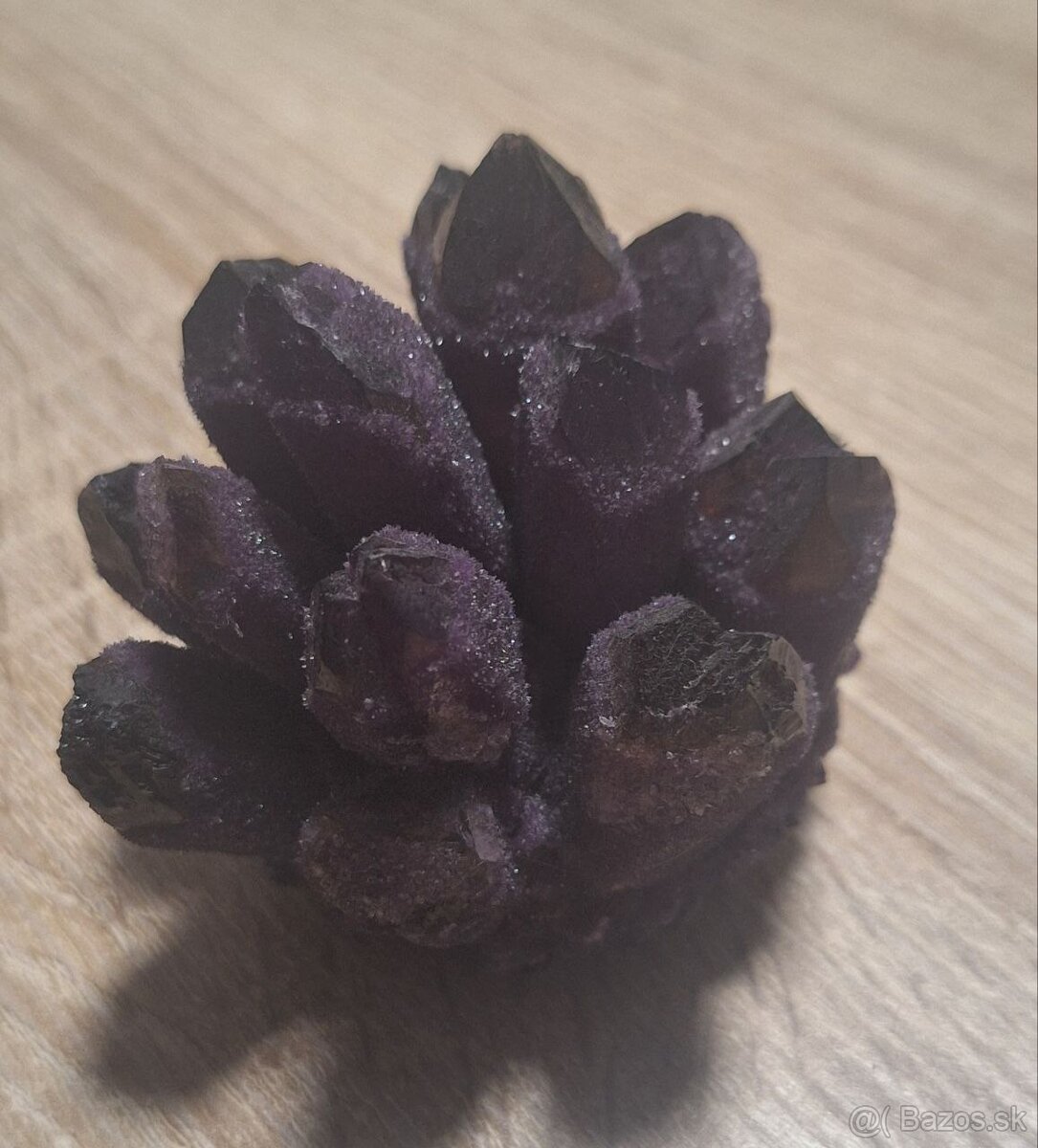 Prírodný Fialový Ametyst Phantom - typ 3 - 3