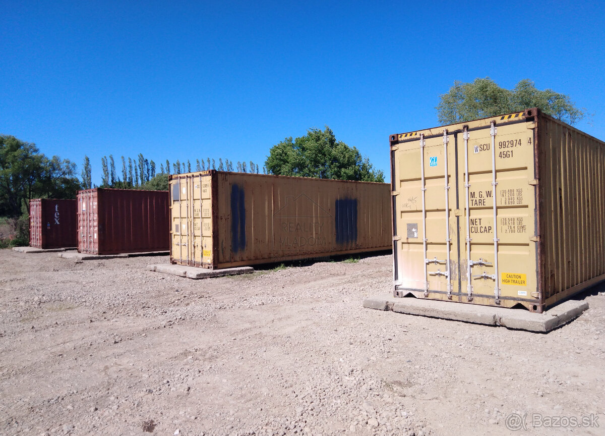 ✔️ Na prenájom kontajner – 28,2 m² / 76,1 m³, Prešov. - 3