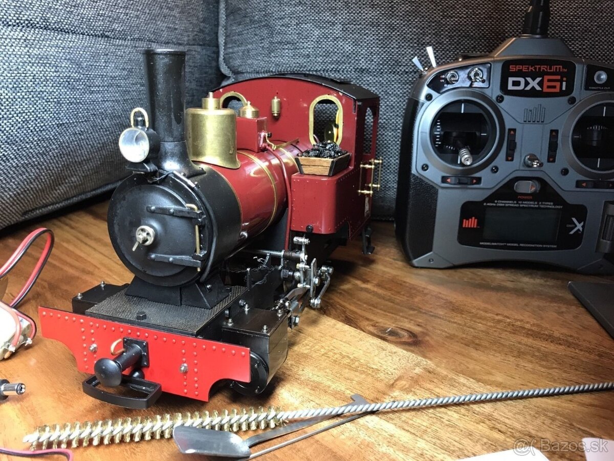 Skutočná parná lokomotíva na uhlie, rozchod 2 m, 45 mm - 3