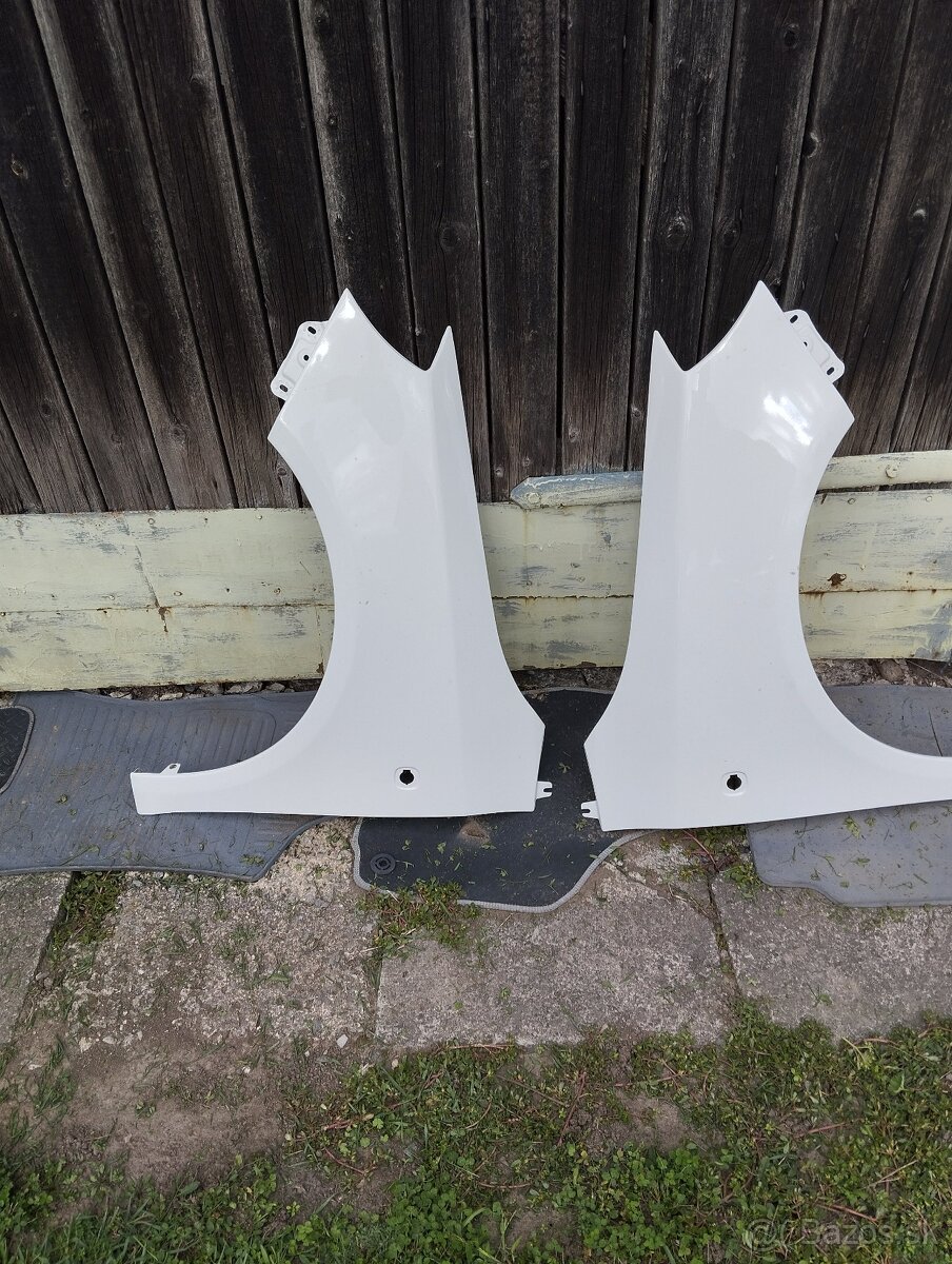 sahara, vystuha, chladiče, svetla, blatnik škoda fabia II - 3