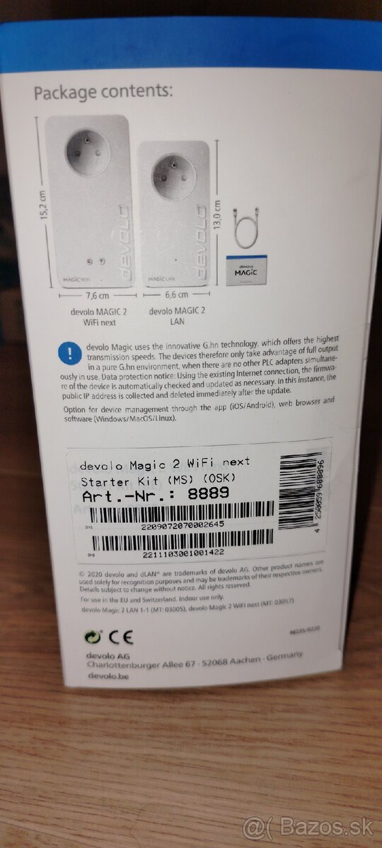 Powerline adaptéry Devolo - 3