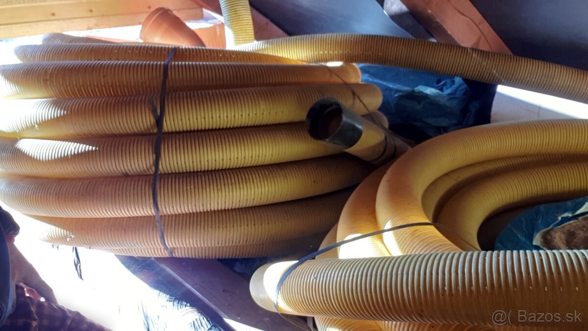Drenážna rúra žltá 80mm - 3
