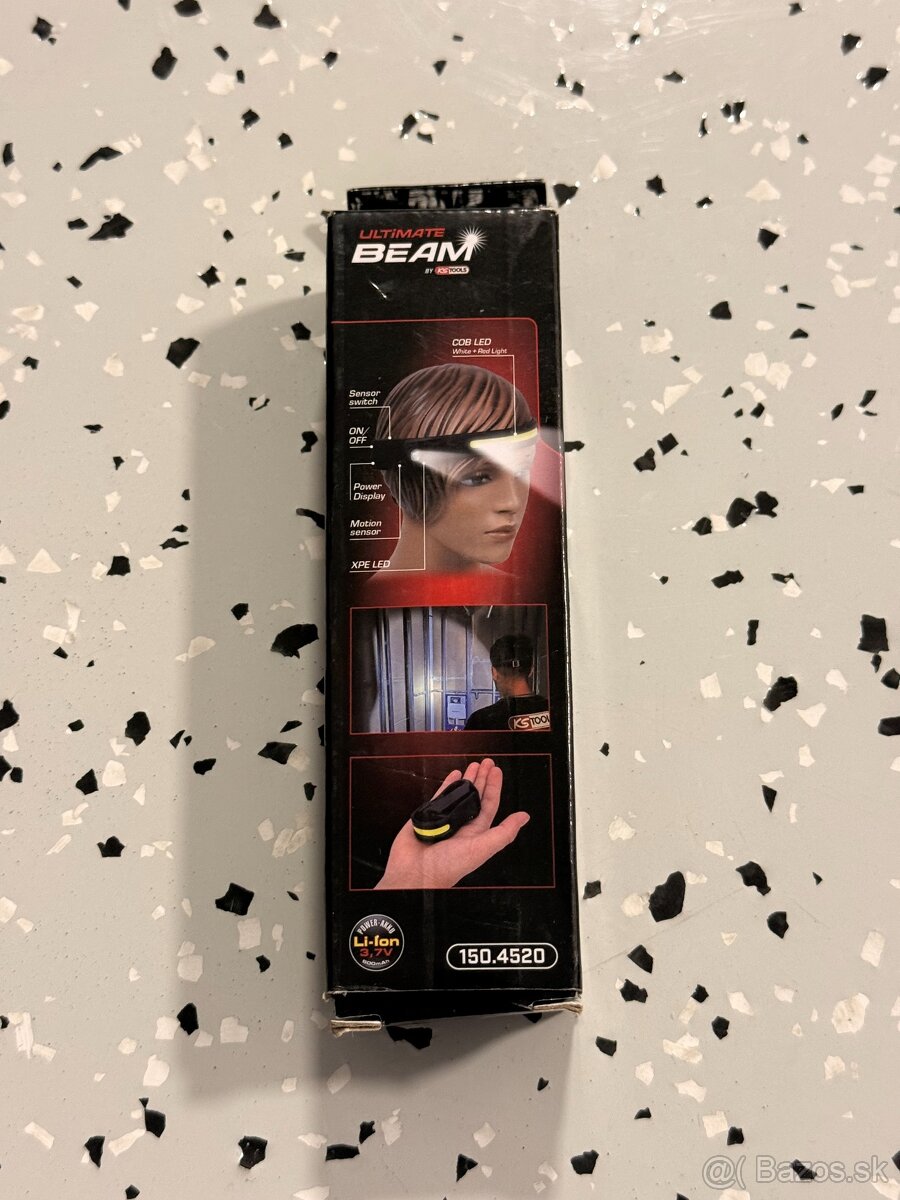 KS Tools - AKU LED čelovka 350lm - 3