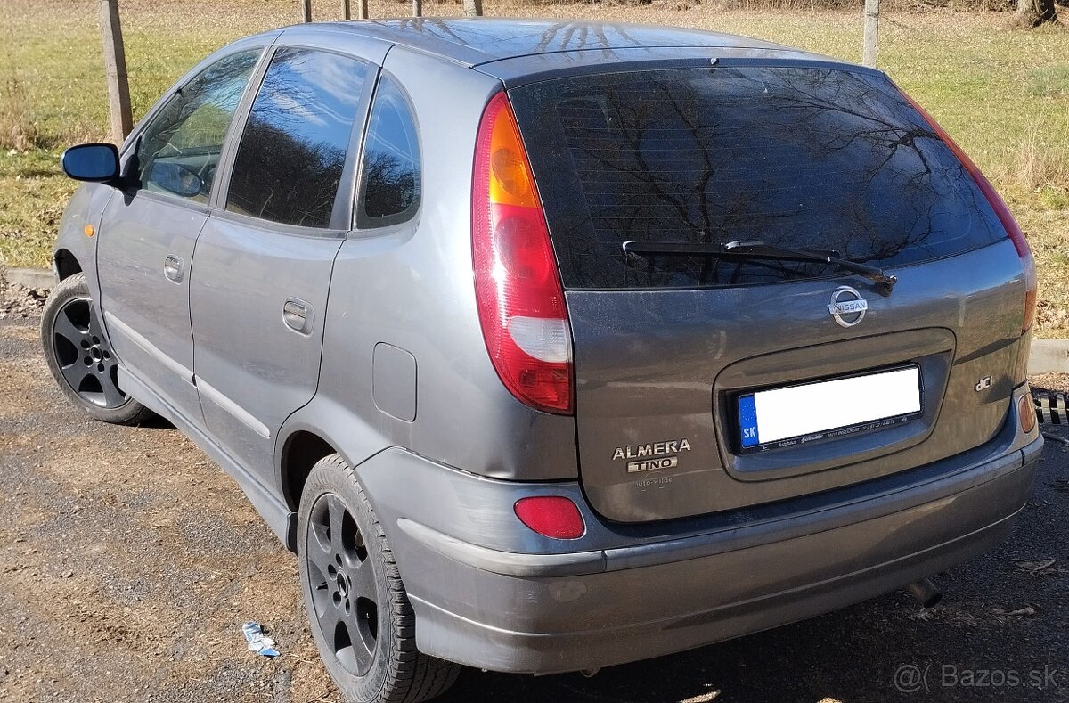 Nissan Almera Tino 2.2 Diesel 84 kW – zachovalé + druhé auto - 3