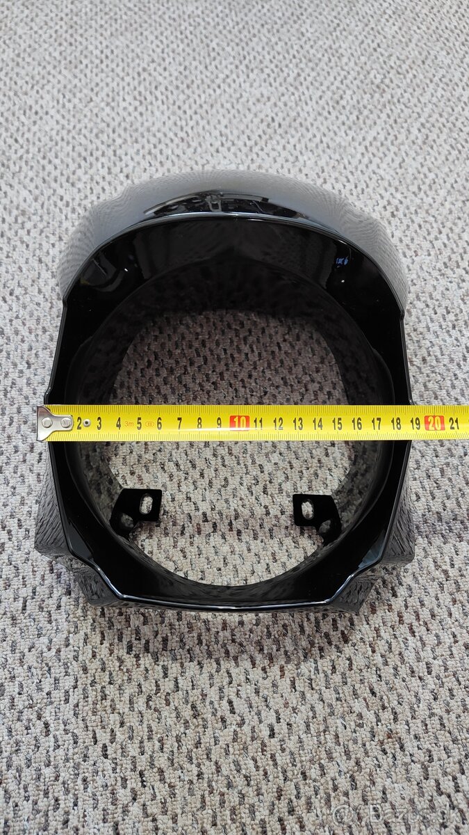 predný štít čierna lesklá a matná nové - 3