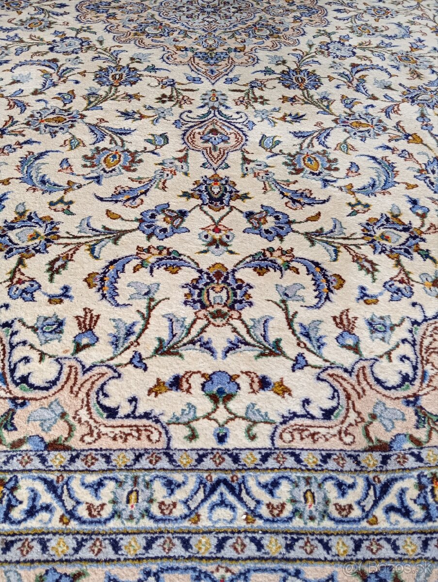 🌟 Luxusný zberateľský hodvábny koberec Nain 4x3 m 🌟 - 3