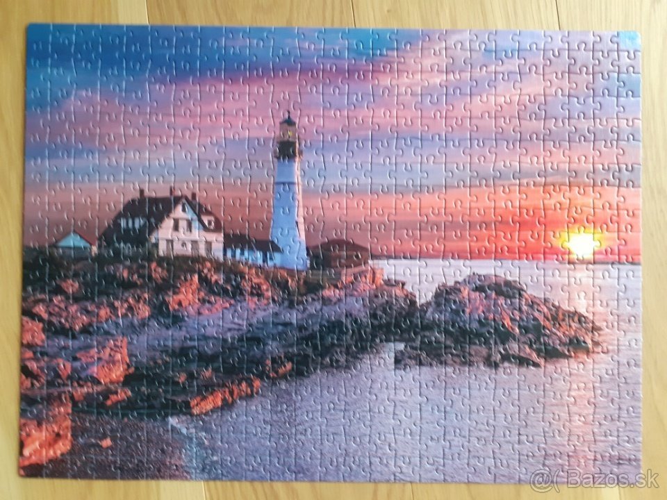 poskladané obrázky z Puzzle 1000 ks - 3