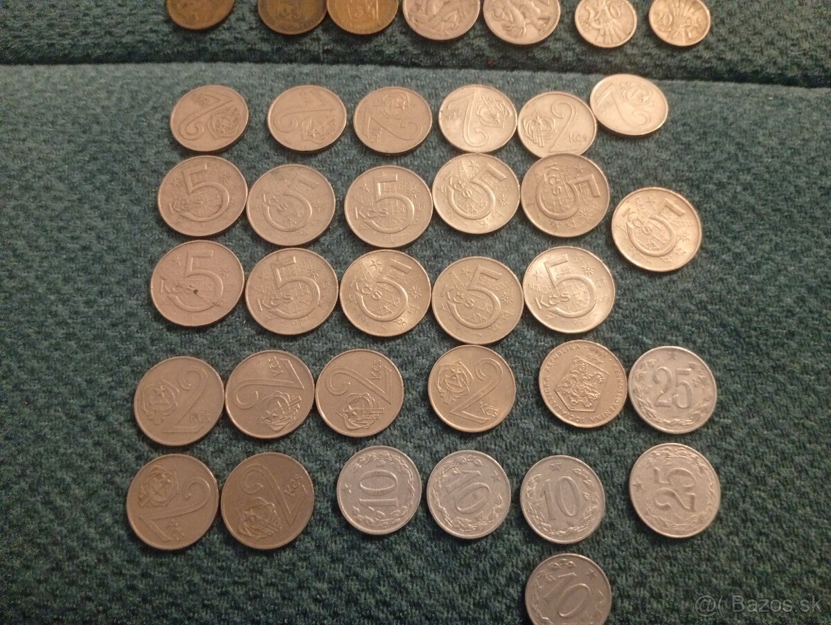 Československé mince - 3