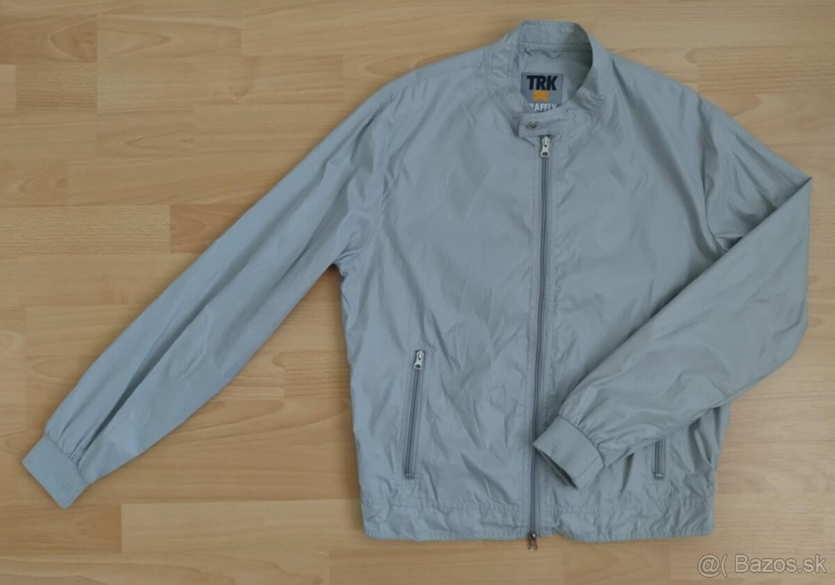 Mužská sivá bombera, vetrovka (Traffik) - 3