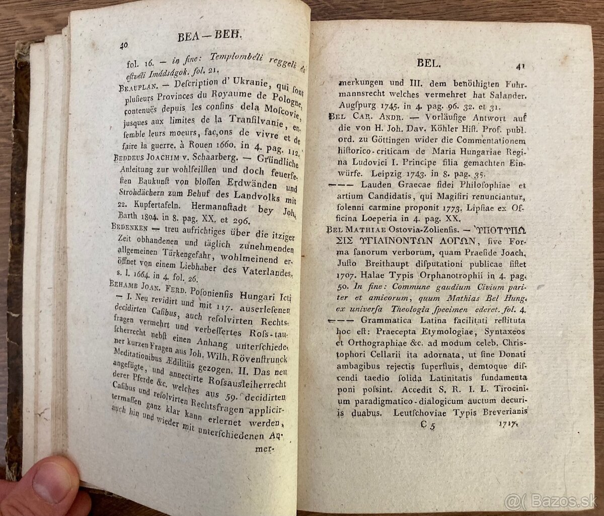 Bibliograf. katalóg uhorskej kráľovskej knižnice Szechenyi - 3