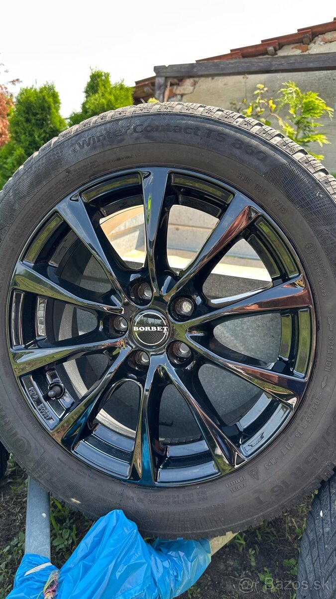 Predám elektr. BORBET 16” so zimnými pneumatikami - 3