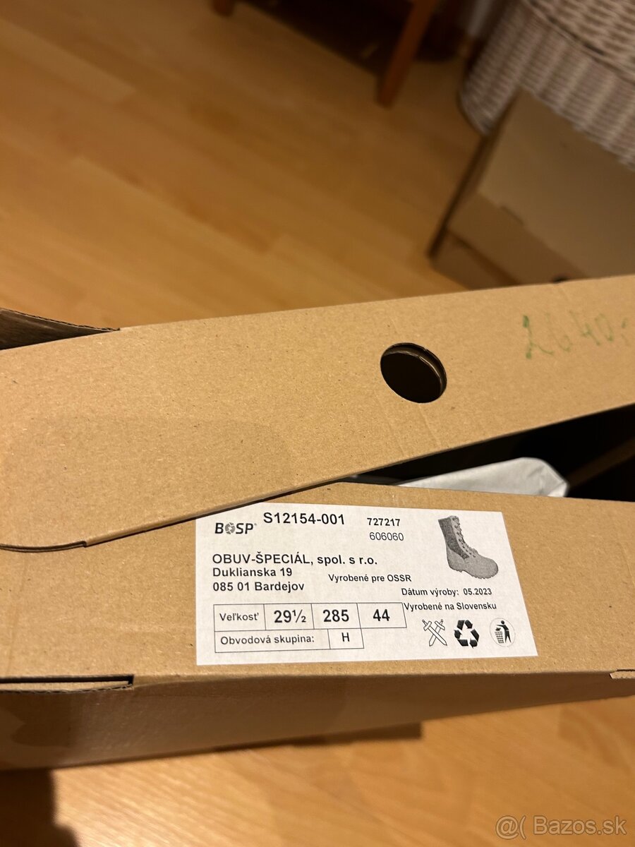 Letné vojenské kanady vo veľkosti 44,5 - 3