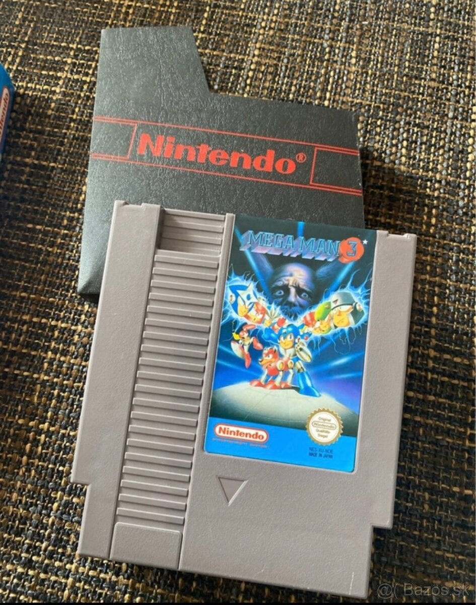 Megaman 3 Nintendo Entertainment System NES Modul hra - 3