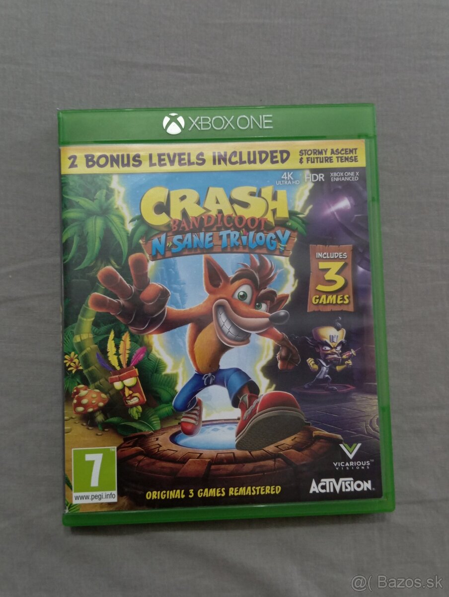 Hry na Xbox One S. Crash Bandicoot, CTR - 3