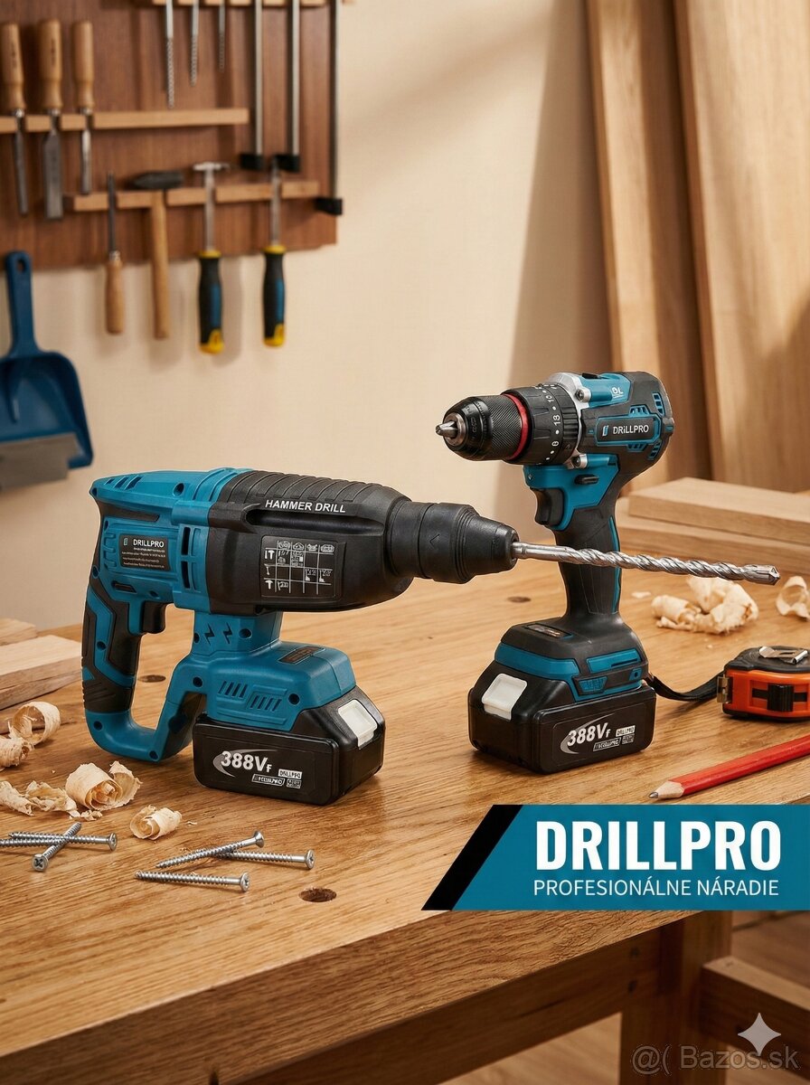 Drillpro-set náradia - 3