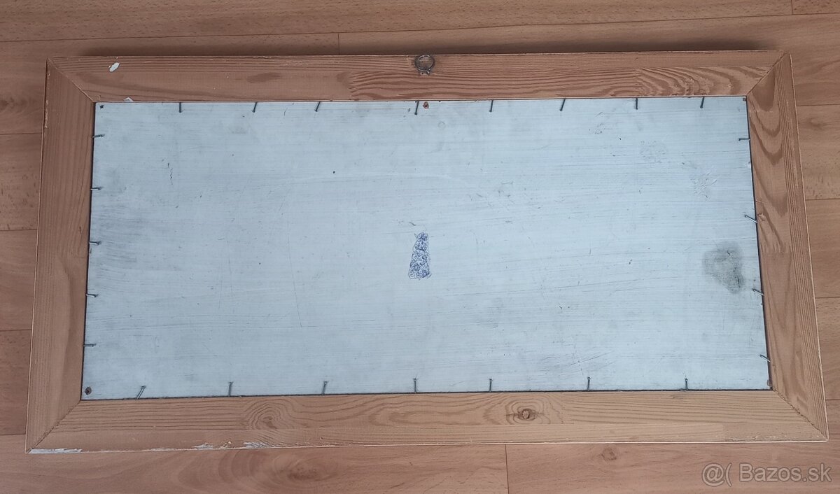 Malovany obraz s drevenym ramom - 3