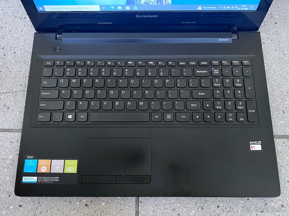 Lenovo G505 / AMD E1 / 8GB RAM / 128GB SSD / 15.6" - 3